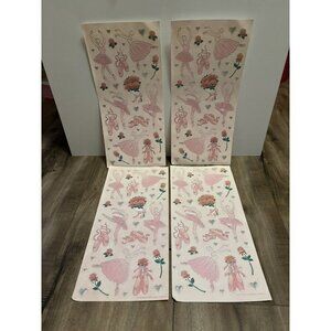 Vintage Sandylion Ballet Embossed Stickers, Lot Of 4 READ